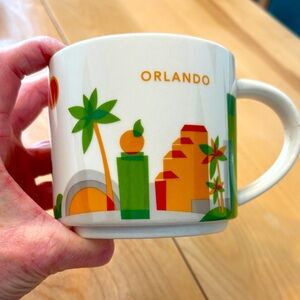 Starbucks Orlando ‘You Are Here’ ceramic mug.
